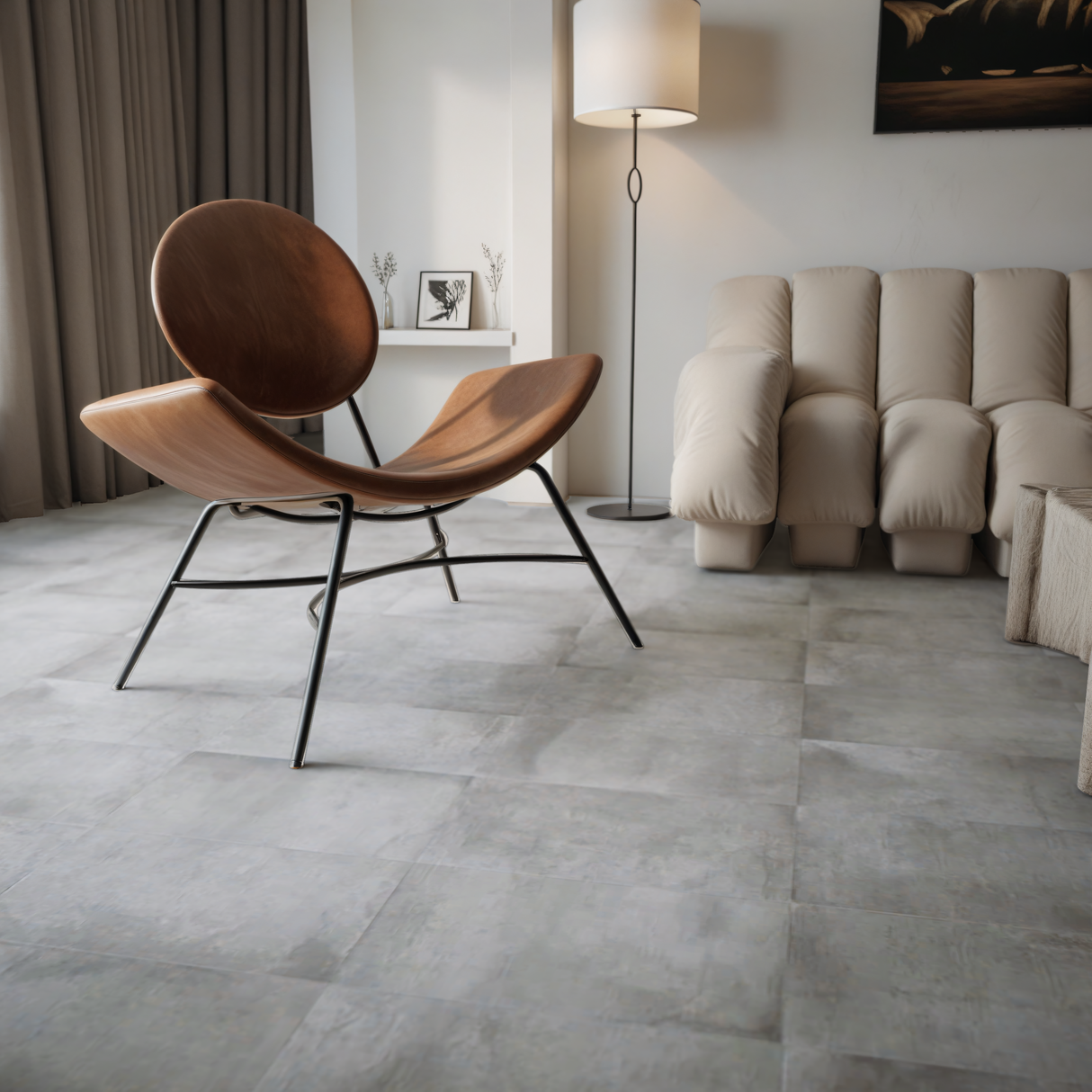 12 x 24 in. Ceraforge Lithium Matte Rectified Porcelain Tile