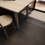 24 X 24 In La Marca Nero Venato Honed Rectified Glazed Porcelain