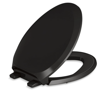 Kohler French Curve Elongated Closed-Front Toilet Seat with Soft Close and Quick Release