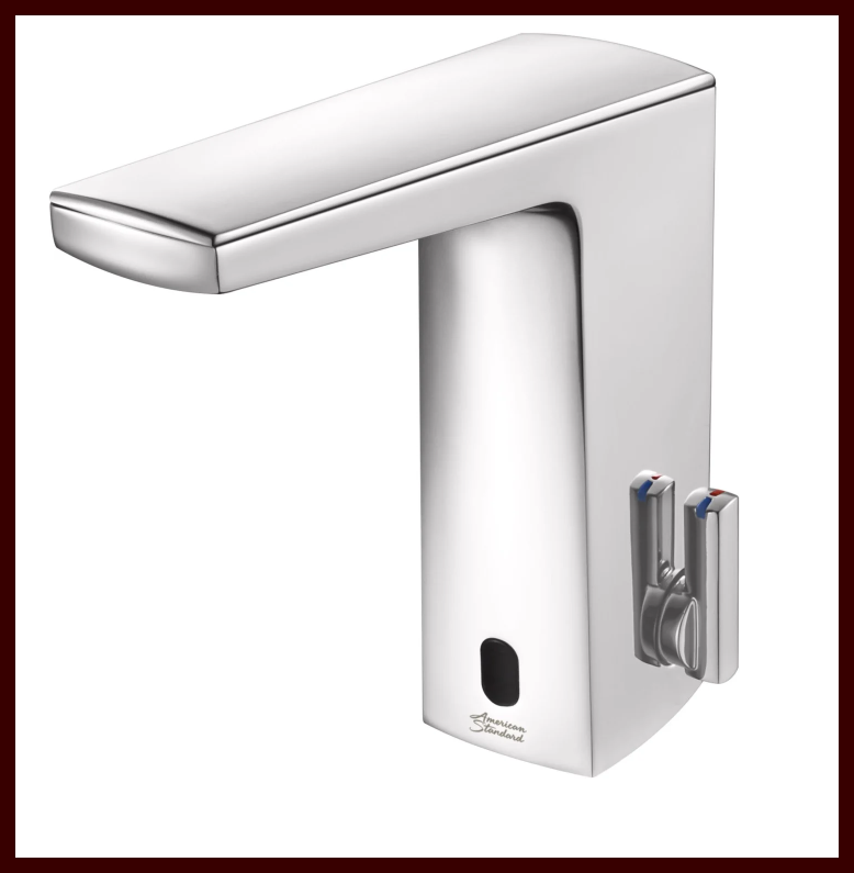 American Standard Paradigm 0.5 GPM Single Hole Bathroom Faucet in Chrome with Selectronic Programable Sensor Technology - Includes Thermostatic Lever Handle