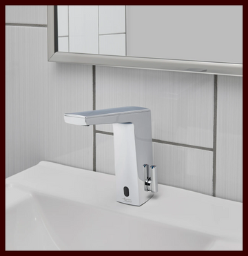 American Standard Paradigm 0.5 GPM Single Hole Bathroom Faucet in Chrome with Selectronic Programable Sensor Technology - Includes Thermostatic Lever Handle