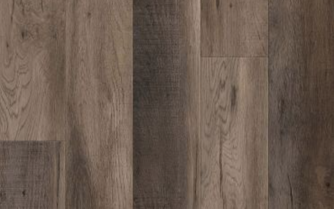 Luxury Vinyl Plank - Truckee With Square Edge - 4' x 7-1/4" x 2.5mm, 20 Mil Wear Layer - District Max collection (36.24 Sq. Ft./Box)