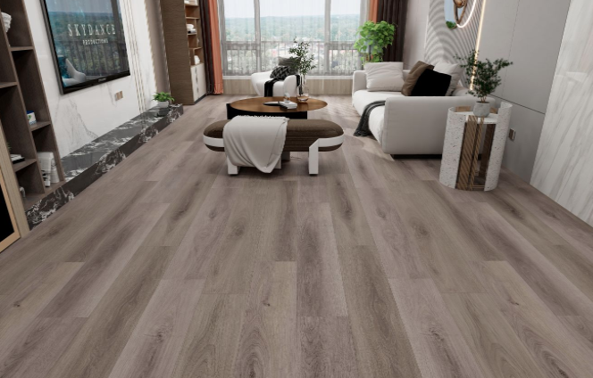 Laminate Water Resistant Flooring, Sunset Terrace, 60" x 9-1/4" x 12mm, AC4 Wear Layer - Comfort Heights Collections (19.16SQ FT/ CTN)