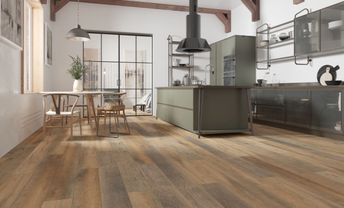 SPC Luxury Vinyl Flooring, Odessa Palm, 7" x 72" x 6mm, 20 mil Wear Layer - Lone Star Spirit V2 Collections (21.27SQ FT/ CTN)