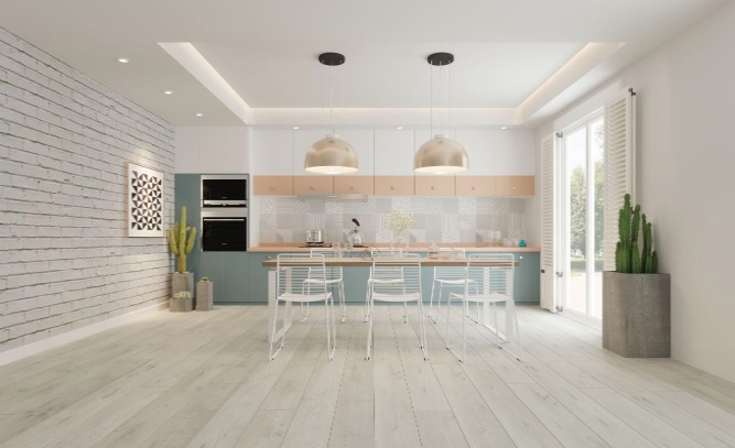 SPC Luxury Vinyl Flooring, Almont Haze, 7" x 72" x 6mm, 20 mil Wear Layer - Lone Star Spirit V2 Collections (21.27SQ FT/ CTN)