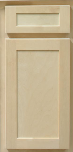 Walnut Ridge Unfinished Shaker Top Moulding - 96"L x 3 1/4"W