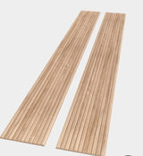 Flutto Flexible Tambour Wood Panels - Oak - Small - 47.24" x 23.62" - FluttoTambourOakSmall