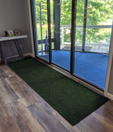 WaterGuard Classic Entrance Mat - 3' x 7' - Black - For Heavy Traffic - Gripper Backing For smooth Tile Surfaces