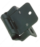 Self-Closing Hinge - Matte Black - Flat with a 5/8" overlay - 10 pack -  BP139900