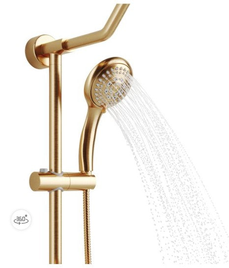 Kauai Shower System in Brushed Gold – 1011 BG-1.8GPN
