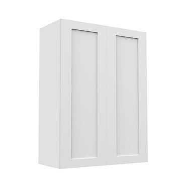 RTA - White Shaker - Double Door Wall Cabinets | 27