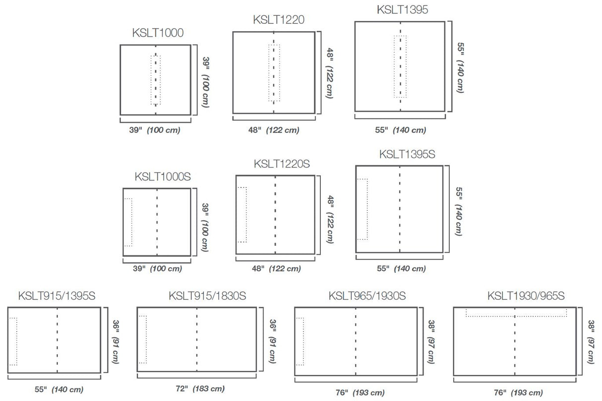 Schluter Kerdi-Shower Side Linear Tray 36in. x 72in