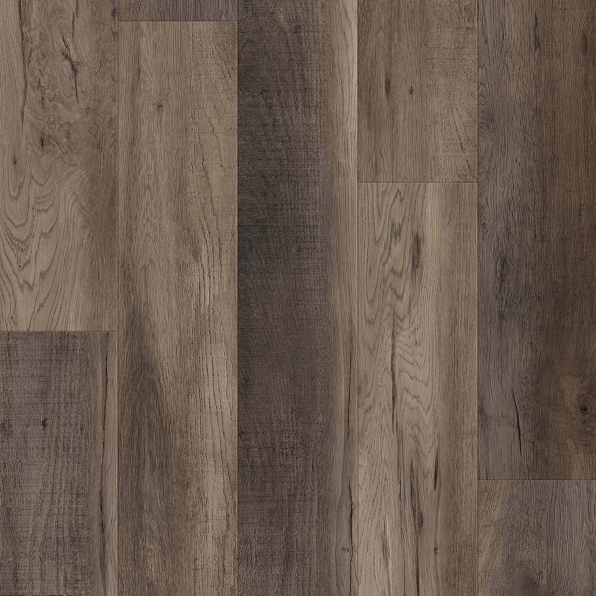 Luxury Vinyl Plank - Truckee With Square Edge - 4' x 7-1/4" x 2.5mm, 20 Mil Wear Layer - District Max collection (36.24 Sq. Ft./Box)