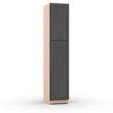 Liberty Shaker Grey - 18 Inch Single Door Pantry Tall Cabinet - 18" Width x 90" Height x 24" Depth