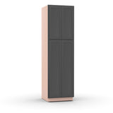 Liberty Shaker Grey - 24 Inch Double Door Pantry Tall Cabinet - 24" Width x 84" Height x 24" Depth