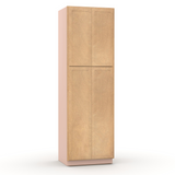 Liberty Shaker Karamel - 30 Inch Double Door Pantry Tall Cabinet - 30" Width x 96" Height x 24" Depth
