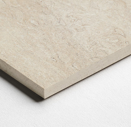 12 x 24 in Majesto Travertino Classico Grained Rectified Colorsync Porcelain Tile surface