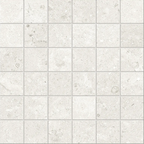 2 x 2 in Coliseo Pearl Matte Glazed Porcelain Mosaic