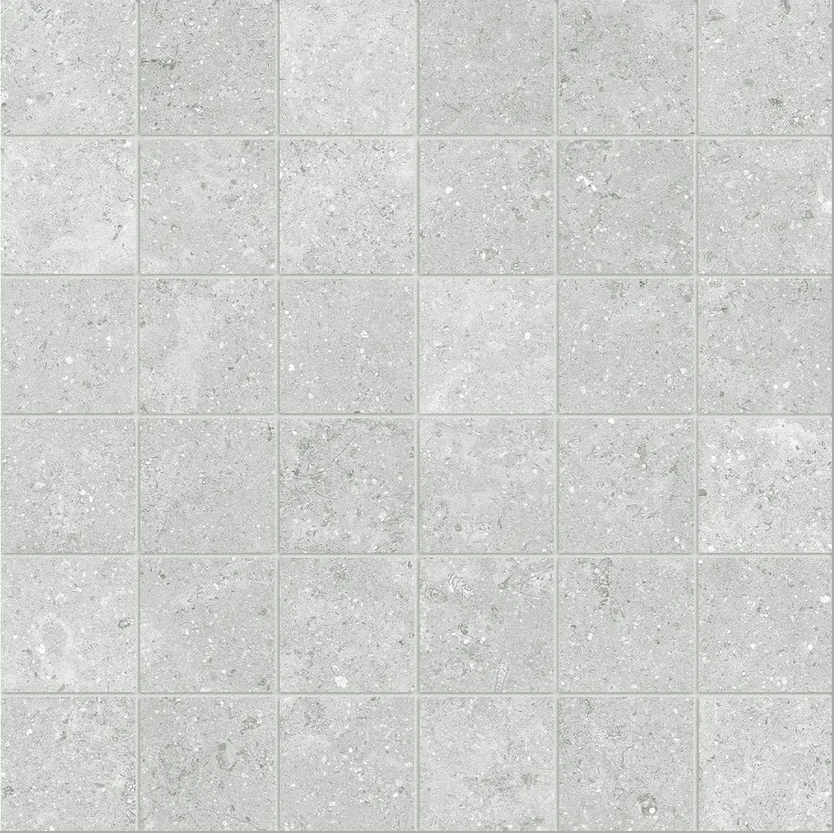 2 x 2 in Coliseo Platinum Matte Glazed Porcelain Mosaic