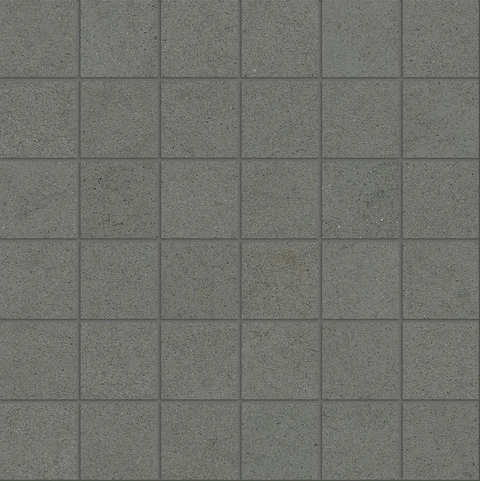 2 x 2 in Artifact Umber Matte Glazed Porcelain Mosaic