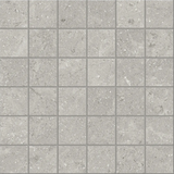 2 x 2 in Coliseo Graphite Matte Glazed Porcelain Mosaic