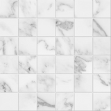 2 x 2 in Lumino Bianco Matte Glazed Porcelain Mosaic