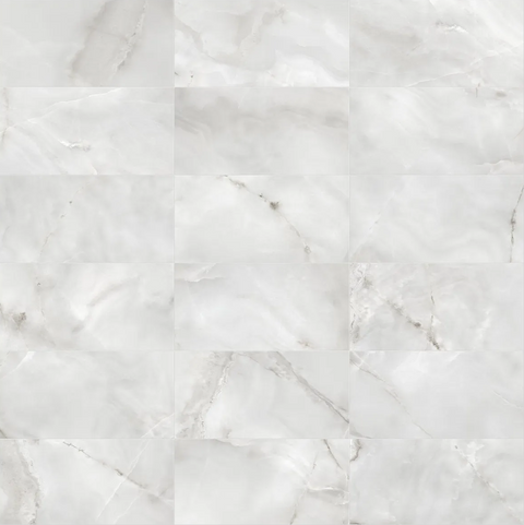 20 x 20 in Lumino Onyx Matte Pressed Glazed Porcelain Tile