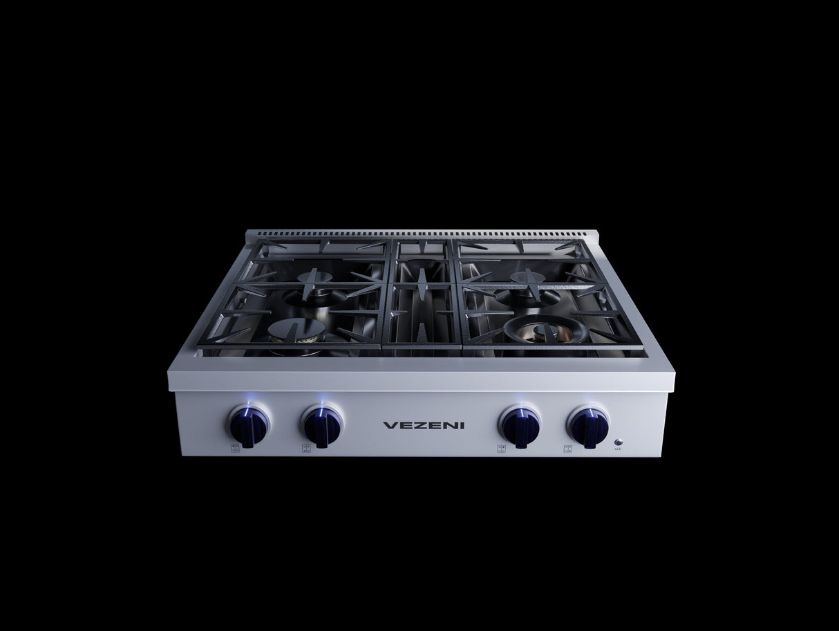 Vezeni 30in Gas Rangetop