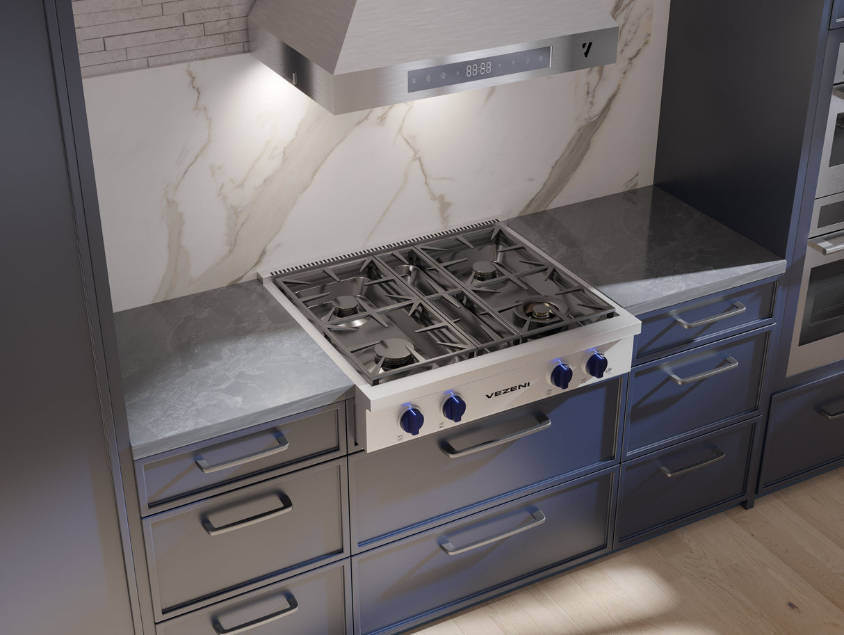 Vezeni 30in Gas Rangetop