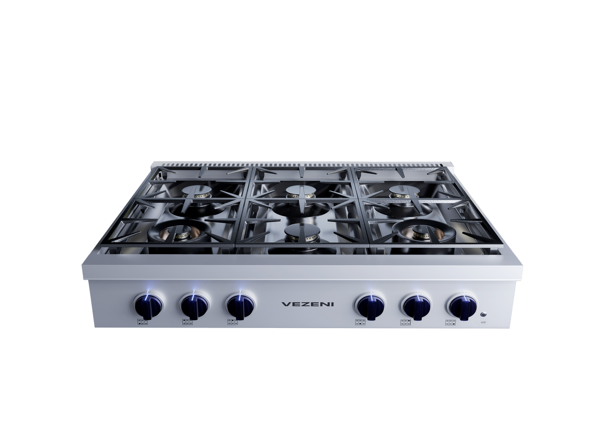 Vezeni 36in Gas Rangetop