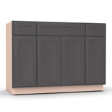 Liberty Shaker Grey - 48 Inch Vanity Consoles Cabinet - 48" Width x 34.5" Height x 21" Depth