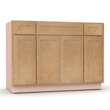 Liberty Shaker Karamel - 48 Inch Vanity Consoles Cabinet - 48" Width x 34.5" Height x 21" Depth
