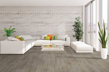 Luxury Vinyl Plank - Bronze Wood With Square Edge - 5.5mm, 20 Mil Wear Layer - Versailles Collection (28.84 Sq. Ft./Box)