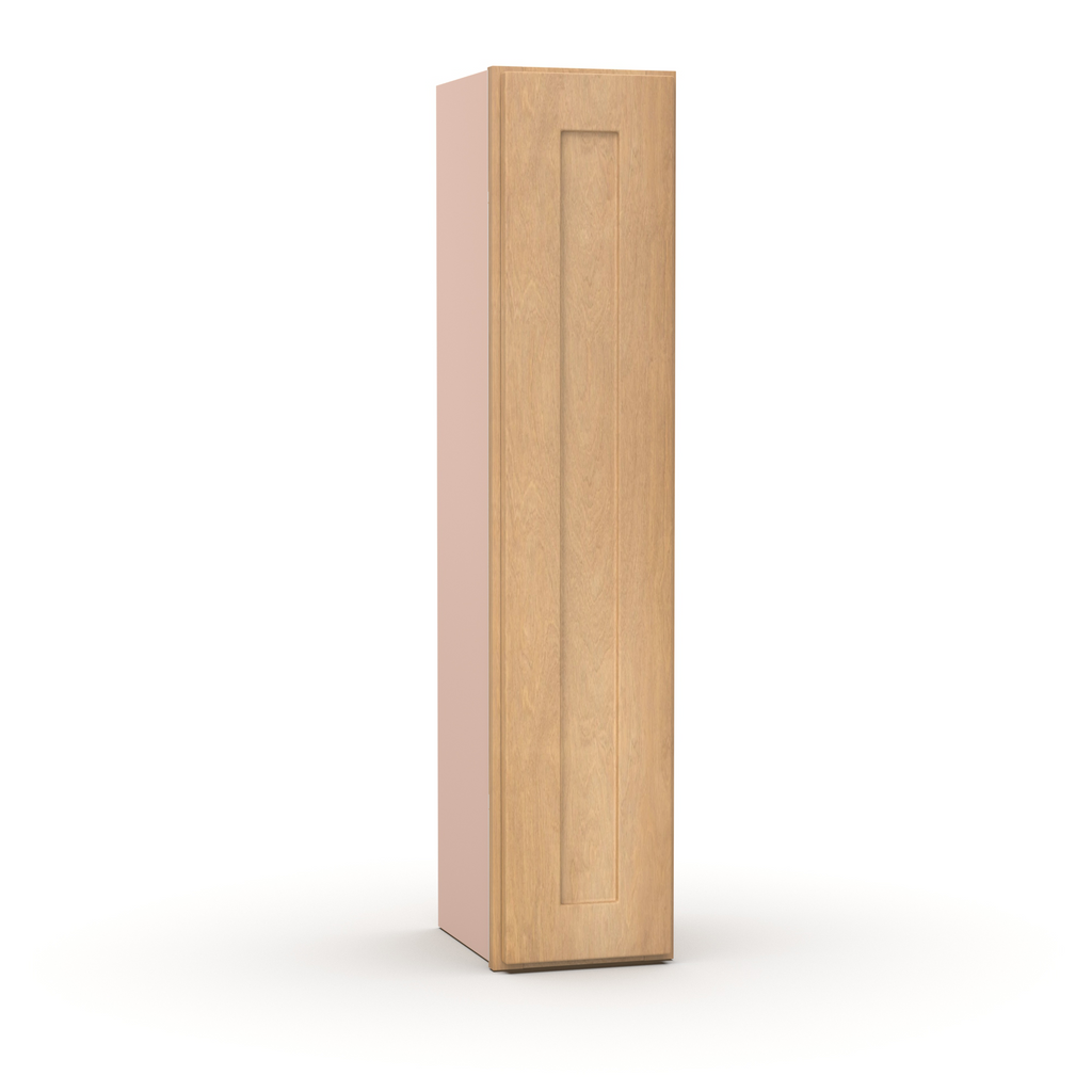 Liberty Shaker Karamel - 9 Inch Height Single Door Wall Cabinet - 09