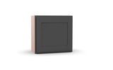 RTA - Liberty Shaker Grey - Single Door Wall Cabinets - 12"W x 12"H x 12"D