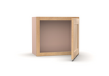 RTA - Liberty Shaker Karamel - 12"Height Single Door Wall Cabinets - 15"W x 12"H x 12"D
