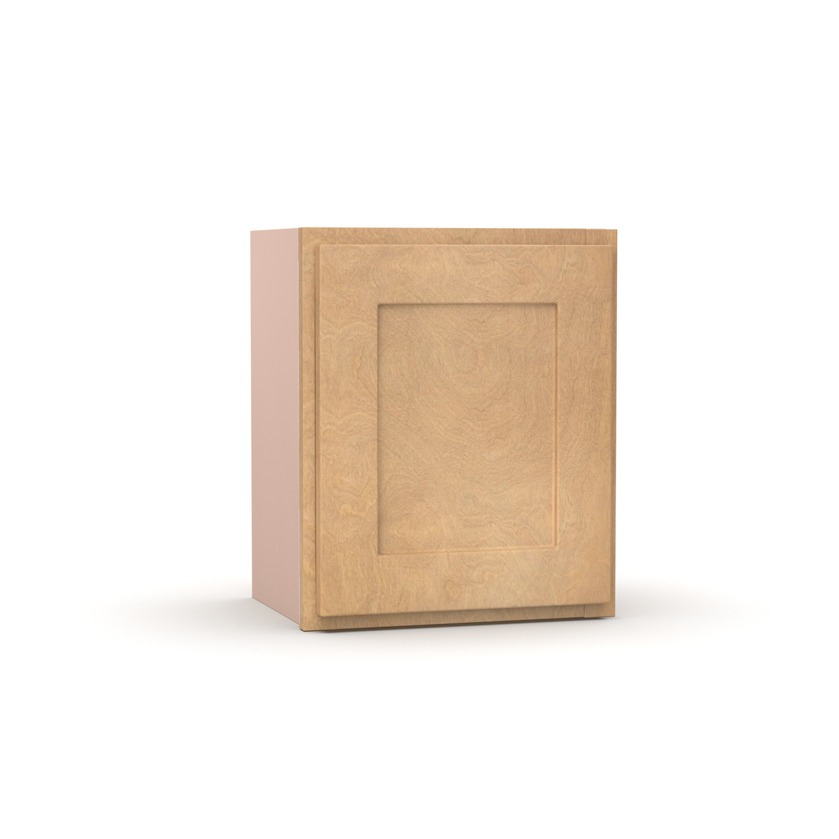 Liberty Shaker Karamel - 15 Inch Height Single Door Wall Cabinet - 15" Width x 18" Height x 12" Depth