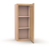 Liberty Shaker Karamel - 15 Inch Height Single Door Wall Cabinet - 15" Width x 36" Height x 12" Depth