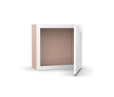 Liberty Shaker White Single Door Wall Cabinet - 18"W x 12"H x 12"D