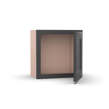 Liberty Shaker Grey - 18 Inch Height Single Door Wall Cabinet - 18" Width x 18" Height x 12" Depth