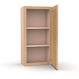 Liberty Shaker Karamel - 18 Inch Height Single Door Wall Cabinet - 18" Width x 36" Height x 12" Depth
