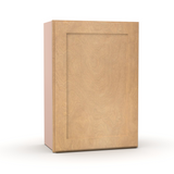 Liberty Shaker Karamel - 21 Inch Height Single Door Wall Cabinet - 21" Width x 30" Height x 12" Depth