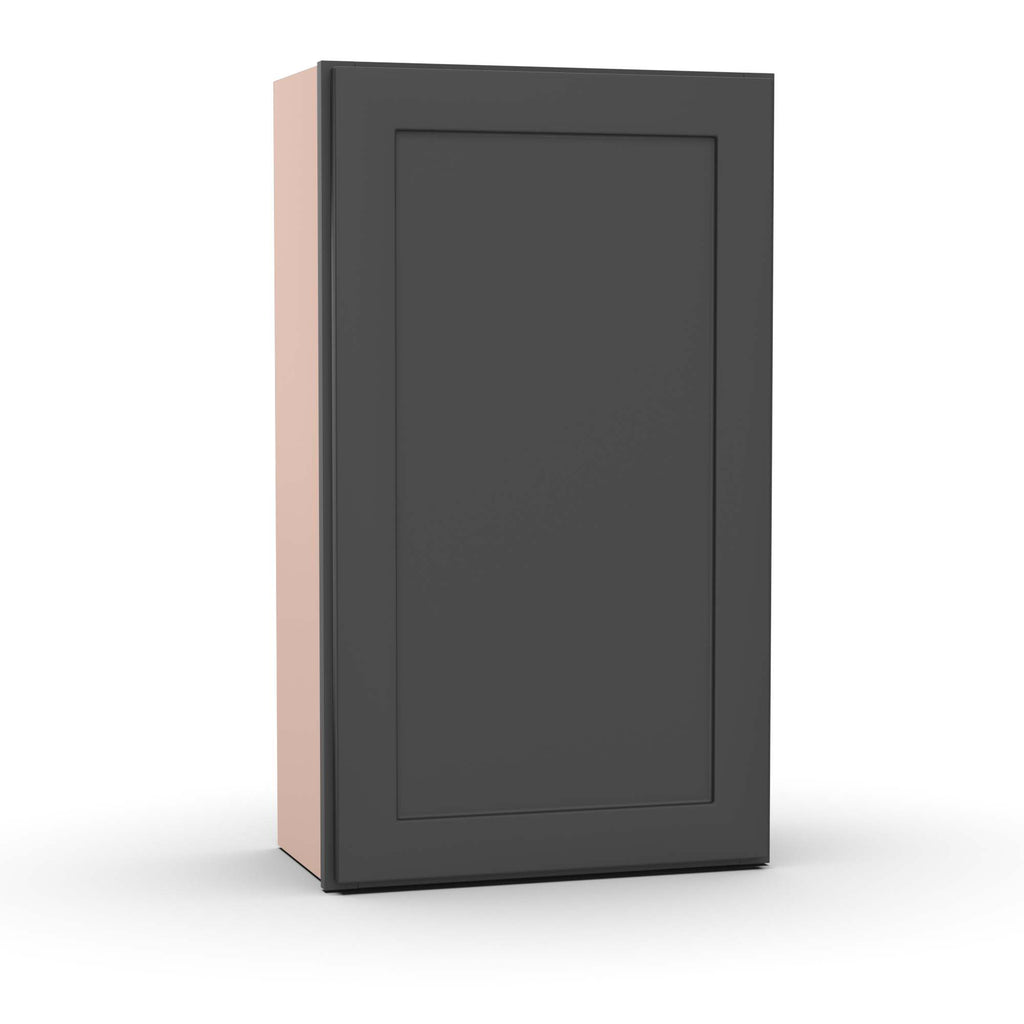 Liberty Shaker Grey - 21 Inch Height Single Door Wall Cabinet - 21