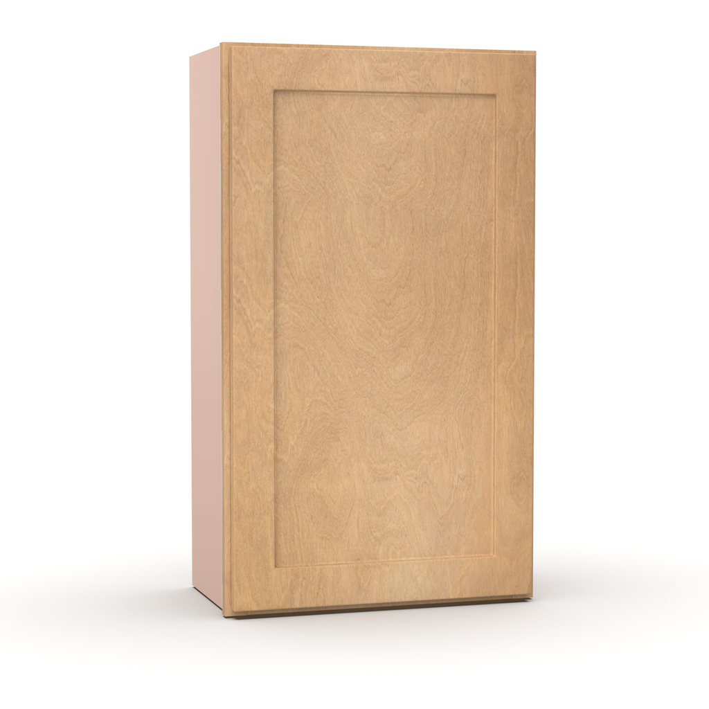 Liberty Shaker Karamel - 21 Inch Height Single Door Wall Cabinet - 21