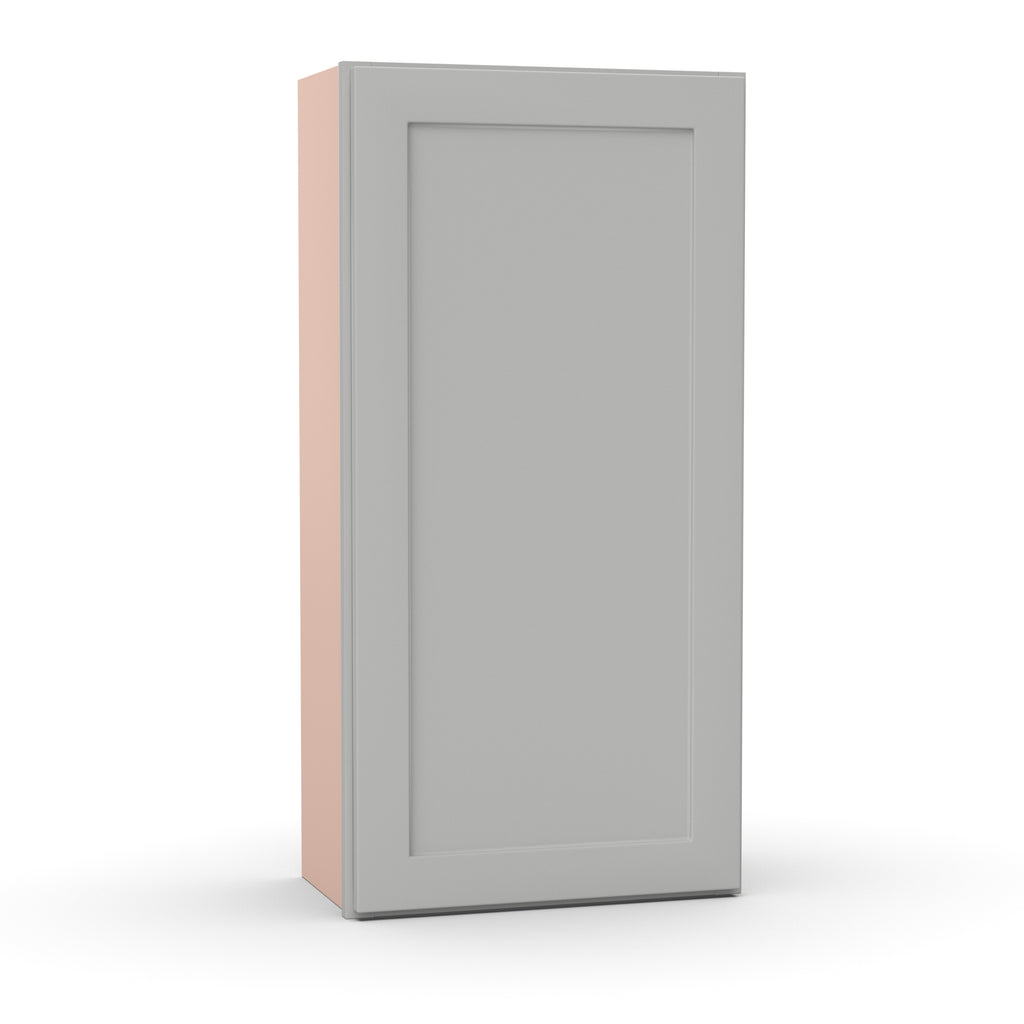 Liberty Shaker Ashen - 21 Inch Height Single Door Wall Cabinet - 21