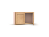 RTA - Liberty Shaker Karamel - 12"Height Single Door Wall Cabinets - 24"W x 12"H x 12"D
