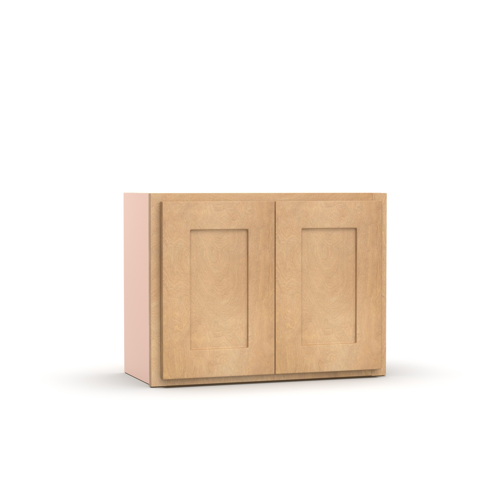 Liberty Shaker Karamel - 24 Inch Height Double Door Wall Cabinet - 24