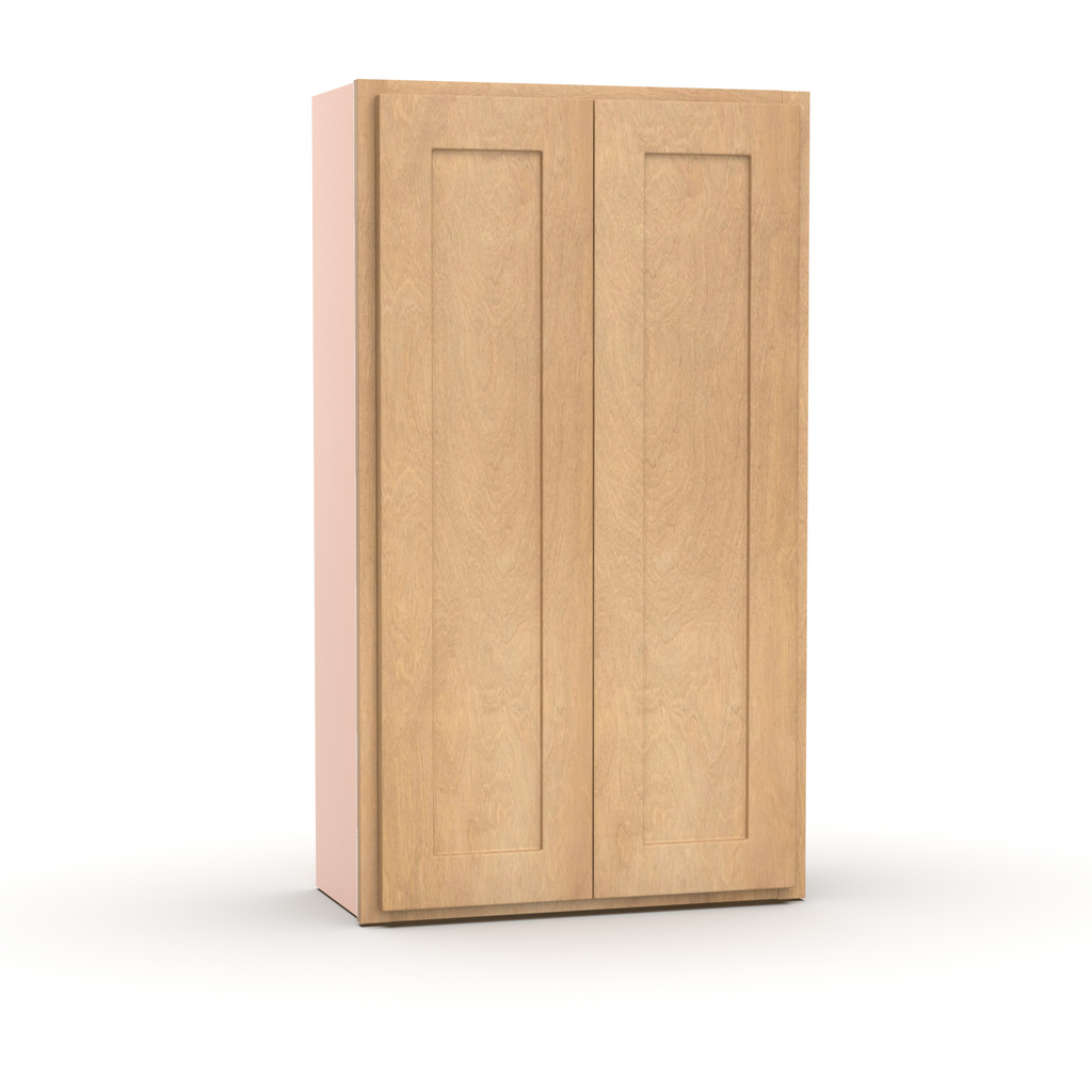 Liberty Shaker Karamel - 24 Inch Height Double Door Wall Cabinet - 24