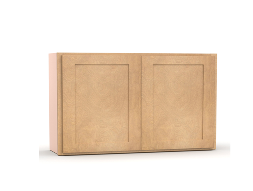 RTA - Liberty Shaker Karamel - Double Door Wall Cabinets - 27