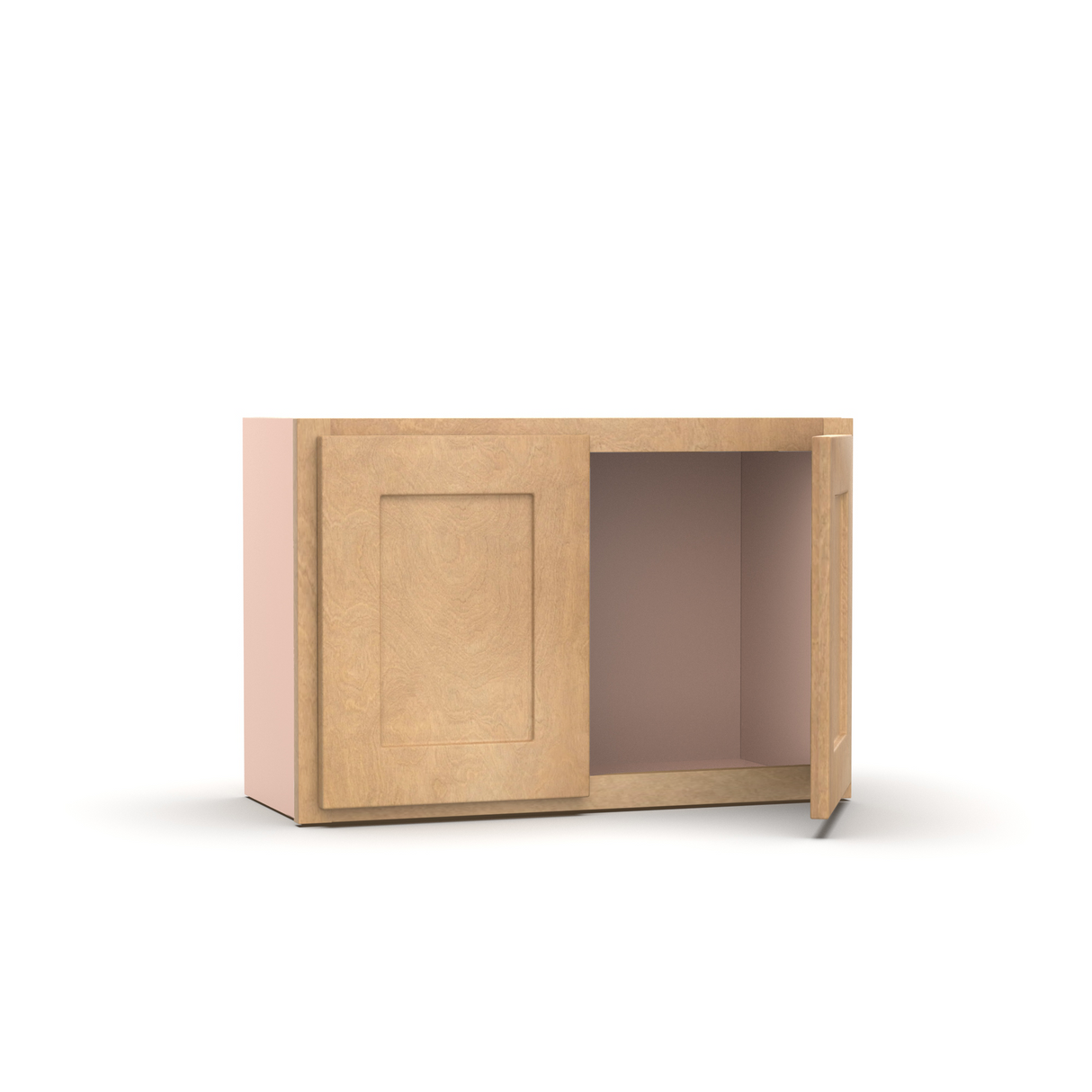 Liberty Shaker Karamel - 27 Inch Height Double Door Wall Cabinet - 27" Width x 18" Height x 12" Depth